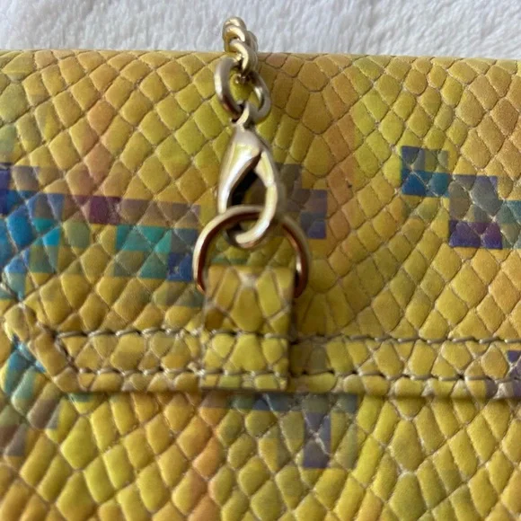 ** NOT FOR SALE ** VIVIENNE WESTWOOD Multi-Color Snakeskin Clutch - Picture 9 of 13